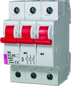 SV 363 ROZŁĄCZNIK IZOLACYJNY 63A 3P 3Z 3M 400V AC EVE