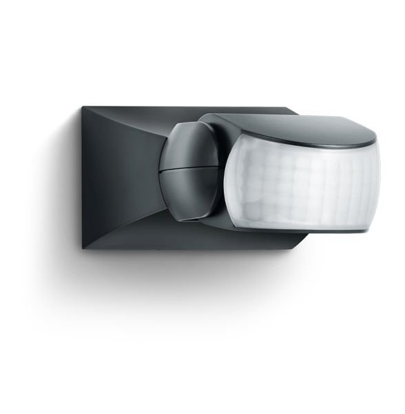 IS 1 C CZARNY CZUJNIK RUCHU NT ŚCIENNY 120ST 10M 8S-35MIN IP54 500W 230V AC