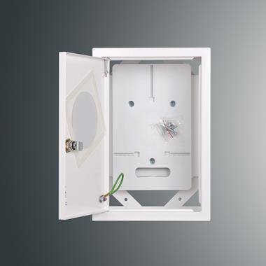RZ-18NNT1FO ROZDZIELNIA METALOWA LICZNIKOWA NT 1F 310X210X175 DRZWI ZAMEK/SZYBA BIAŁY