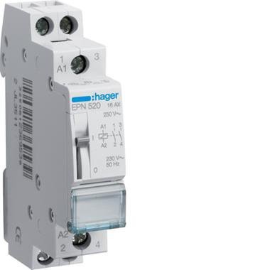 EPN520 PRZEKAŹNIK IMPULSOWY BISTABILNY 16A 2Z 1M 110V DC / 230V AC