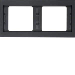 K.1 ANTRACYT MAT RAMKA 2X POZIOMA