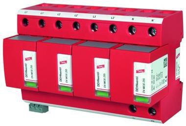 DEHNVENTIL M OGRANICZNIK PRZEPIĘĆ T1+T2 B+C 4P 8M 25/100KA 1.5KV TNS