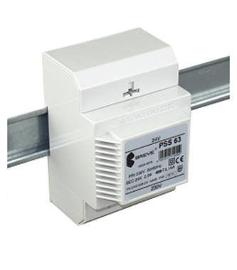 PSS  10N TRANSFORMATOR BEZPIECZEŃSTWA 1F 10VA 230V AC/ 24V AC OBUDOWA TH35 IP40 RDZEŃ KSZTAŁTKOWY EI