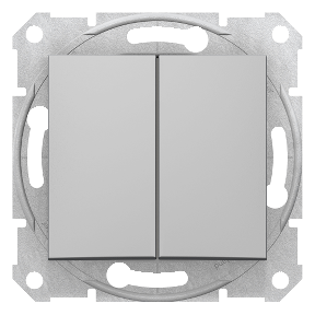 Schneider Electric Sedna, łącznik świecznikowy, aluminium, SDN0300160