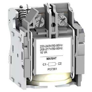 Schneider Electric Compact NSX , wyzwalacz wzrostowy MX - 220-240VAC NSX, LV429387