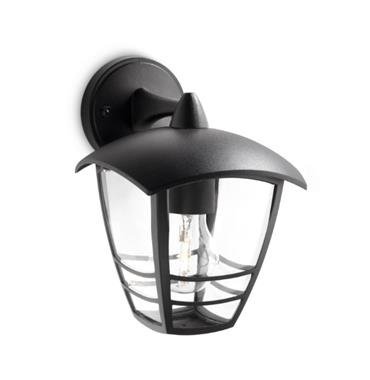 15381/30/16 CREEK KINKIET OPRAWA ŚCIENNA LATARNIA IP44 MYGARDEN 1X60W CZARNY