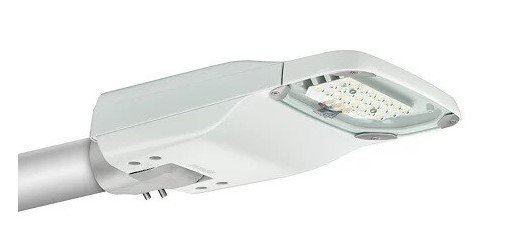 BGP290 SREBRNY OPRAWA ULICZNA LED REGULOWANA 27.5W NW 4000K 3735LM IP66 IK08 LED45 II DM10 48/60S AL