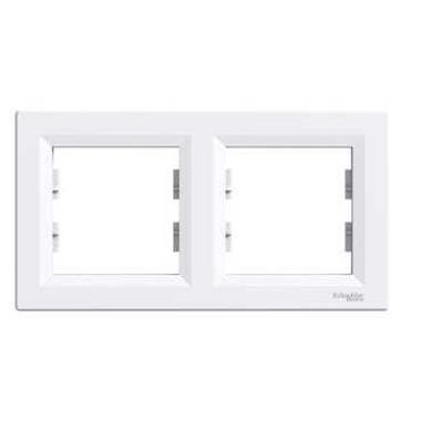Schneider Electric Asfora, ramka 2-krotna, pozioma, biały, EPH5800221