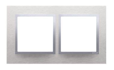 SIMON 54 NATURE INOX KLASYCZNY METAL RAMKA 2X