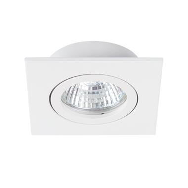 DALLA CT-DTL50 W BIAŁY OPRAWA SUFITOWA PT KWADRAT 1X GX5.3/ 10W IP20 ALUMINIUM