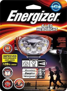 LATARKA CZOŁOWA LED 3X LR03 / AAA 200LM 35M 50H NIEBIESKI TWORZYWO VISION