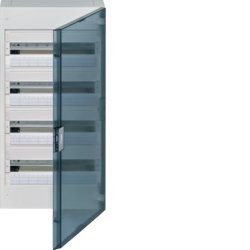 VEGA VB418TB ROZDZIELNIA PLASTIKOWA NT 72M 4X 18M N+PE IP40 IK07 775X400X146 DRZWI DYMNE BIAŁY