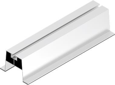 SMA40/033 SZYNA MONTAŻOWA ALUMINIOWA TRAPEZ TRAPEZOWA PV