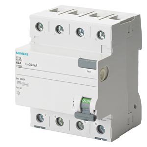 5SV4 63A/ 30MA/AC 4P WYŁĄCZNIK RÓŻNICOWY 63A 30MA 4M AC 10KA