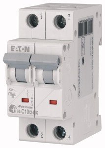 HN-C10/2 WYŁĄCZNIK NADPRĄDOWY C 10A 2P 2M 6KA