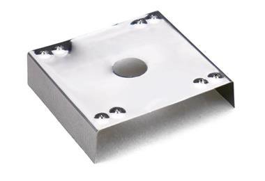 PODKŁADKA UZIEMIAJĄCA PU DO PROFILU PV 40X40mm STAL NIERDZEWNA 100SZT/OPK