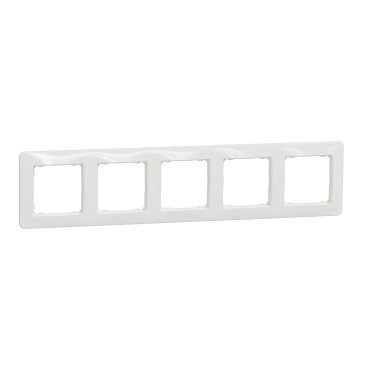 Schneider Electric, Sedna Design, Ramka 5-krotna, biała, SDD311805