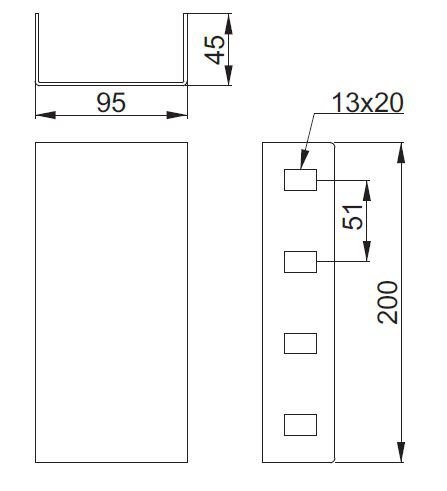 LCTW100H50MC ŁĄCZNIK CEOWNIKA