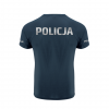 Policja koszulka termoaktywna nadruki odblaskowe
