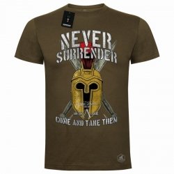 Never Surrender koszulka bawełniana