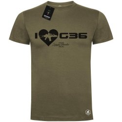 I love G36  koszulka bawełniana