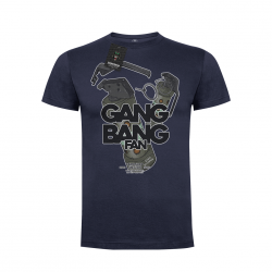 Gang bang fan kolor koszulka bawełniana
