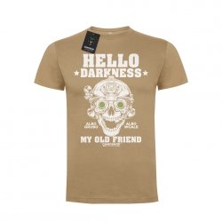 Hello darkness koszulka bawełniana