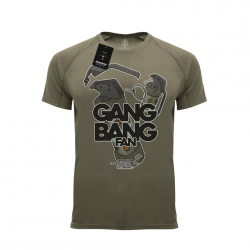 Gang bang fan kolor koszulka termoaktywna