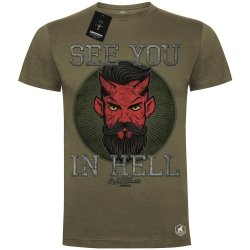 See you in hell koszulka bawełniana