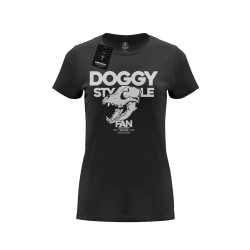 Doggy style fan koszulka damska bawełniana