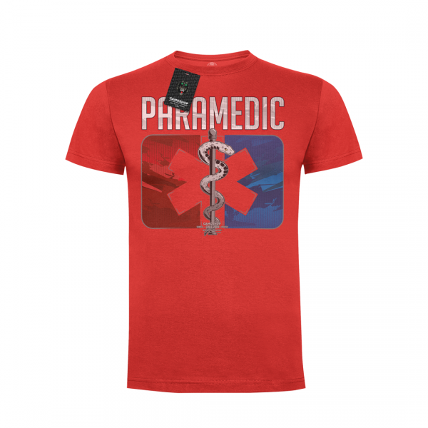Paramedic snake koszulka bawełniana
