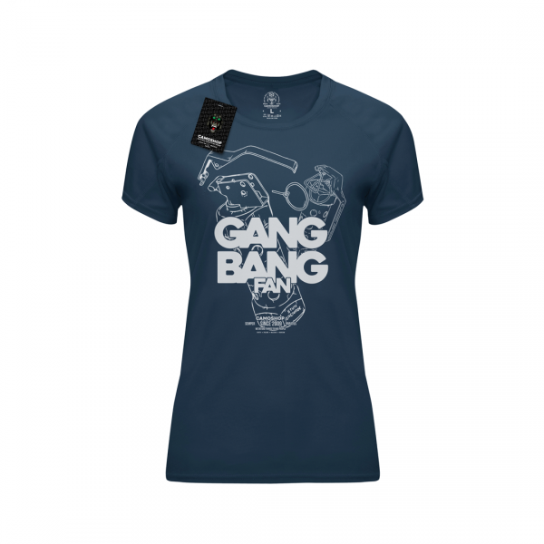 Gang bang fan koszulka damska termoaktywna