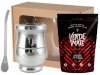 Zestaw Startowy w pudełku Yerba Verde Mate + Bombilla + Matero Palo santo