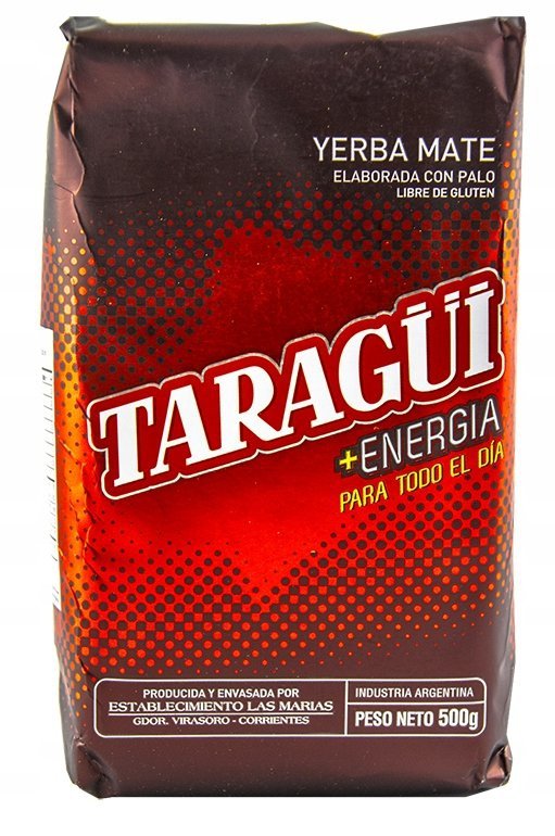 TARAGÜI + ENERGIA Yerba Mate - Kalorie, KJ I Wartości Odżywcze