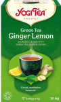 HERBATA ZIELONA SENCHA IMBIR BIO 17x1,8g YOGI TEA