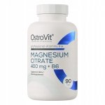 Suplement diety OstroVit Cytrynian magnezu + B6 90 tabletek Magnez