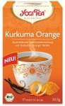 Herbata Kurkuma + Pomarańcza Bio 17x2,0g Yogi Tea