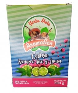 Yerba Mate Aromatica Siempre Vive y Limon 500g - Paragwaj