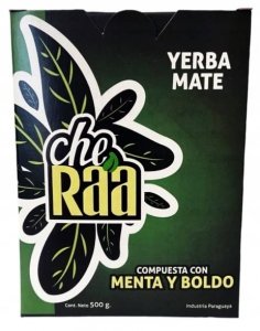 Yerba mate Che Ra'a Compuesta con Menta y Boldo - 500g Paragwaj