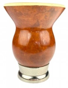 Matero Porongo Cuia Ring INOX Chimarrao - Do Yerba Mate