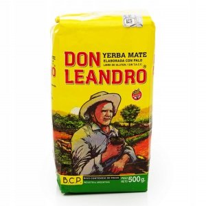 Yerba Mate DON LEANDRO Elaborada Industria Argentina - 500g BCP