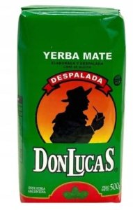 Yerba mate Don Lucas Despalada sin Palo 500g - Argentyna
