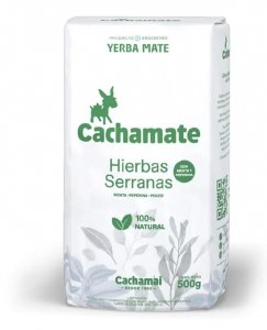 Yerba Mate CACHAMATE Mountains Herbs 500g Hierbas Serranas
