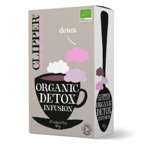 HERBATA HIBISKUS, POKRZYWA I LUKRECJA (DETOX) BIO (20 x 2 g) 40 g - CLIPPER