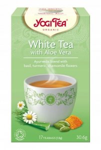 Herbata Biała Aloes Stokrotka Bio 17x1,8g Yogi Tea
