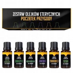 Zestaw Olejków Eterycznych Początek przygody Lawenda Pomarańcza Sosna 6x10