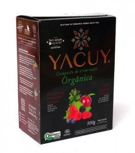 Yerba Mate Yacuy Organic Red Fruits 500g Vacuum