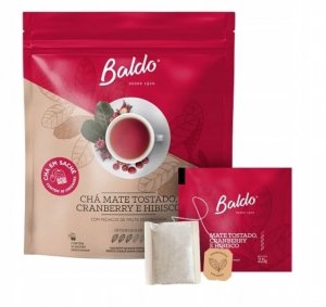 Yerba Mate Palona Baldo Żurawina Hibiskus TOSTADO 25g (10x2,5g) - Brazylia