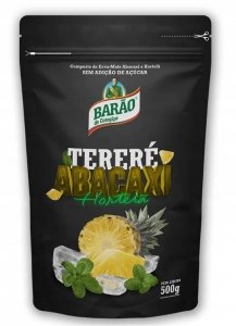 Yerba Mate Barao TERERE Menta Abacaxi 500g Mięta Ananas Doypack