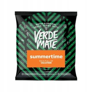 Yerba Verde Mate Green Summertime 50g Mandarynkowa